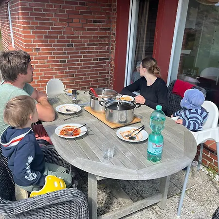 Casa de Férias Meerblickhaus-hoppe-mit-panoramabank-auf-sylt